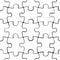 Puzzle jigsaw seamless pattern