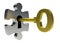 Puzzle and key