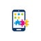 Puzzle Mobile Logo Icon Design