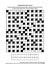 Puzzle page with codebreaker word game or crossword puzzle