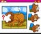 Puzzle preschool cartoon game