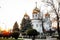 Pyatigorsk, Stavropolsky Region, Russia - April 5, 2018: Cathedral of Christ Savior Spassky Cathedral in Pyatigorsk