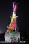 PyeongChang Brightens the World sculpture in front of Holiday Inn Resort Alpensia