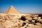 Pyramid Cairo City Edge Funerary Temple