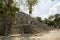 Pyramid at Calakmul archaeological site Mexico