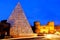 Pyramid of Cestius and Porta San Paolo
