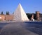 Pyramid of Cestius, Rome, Italy.