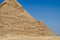 Pyramid in the desert in luxor egypt