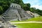 Pyramid in the forest, Temple of the Inscriptions. Palenque, Mexico