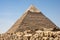 Pyramid of Khafre also read as Khafra, Khefren or of Chephren is the second-tallest and second-largest of the Ancient Egyptian