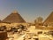 Pyramid of Khafre at Giza Plateau