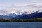 Pyramid lake and mountain