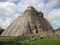 The Pyramid of the Magician Uxmal Yucatan Mexico