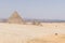 The Pyramid of Menkaure on the Giza Plateau