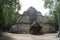 The pyramid in Mexico. The ruins of the ancient city of Coba on the Yucatan Peninsula, located in the Mexican state of Quintana Ro