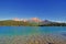 Pyramid Mountain and Patricia Lake in the early morning