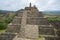 Pyramid at the pre-Columbian ruins of Tonina in Chiapas