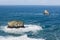 Pyramid Rock and Pillar Rock off Cape Meares Oregon