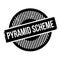 Pyramid Scheme rubber stamp
