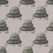Pyramid from sea pebble relax heap stones seamless pattern healthy wellness black massage tool spa balance therapy zen