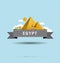 Pyramid, Sphinx, Egypt, destination, city scape, typography