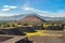 Pyramid of sun in Teotihuacan, mexico