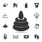 Pyramid toy icon. Set of child and baby toys icons. Web Icons Premium quality graphic design. Signs and symbols collection, simple