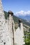 Pyramides of Euseigne or fairy chimney rock formations in Swiss Alp.