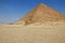 Pyramids in Dahshur, Sahara desert, Egypt