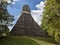 Pyramids in Nation`s most significant Mayan city of Tikal Park, Guatemala