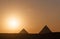 Pyramids at sunrise