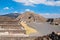 The Pyramids at Teotihuacan, a major archaelogical site in Mexico