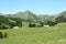 Pyrenean mountains in Ariege, France