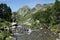 Pyrenean river in Ariege, France