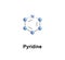 Pyridine heterocyclic organic