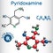 Pyridoxamine molecule, is a vitamin B6. Structural chemical form