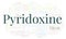 Pyridoxine word cloud.