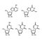 Pyrimidine and  purine nucleosides