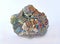 Pyrite and chalcopyrite, beautiful single