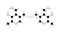 pyritinol molecule, structural chemical formula, ball-and-stick model, isolated image semi-synthetic vitamin b6