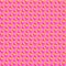 Pyromidal pattern of orange squares and striped pink triangles