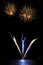 Pyrotechnic Fireworks at Lausanne, Switzerland