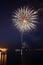 Pyrotechnics in Grand Harbour Malta