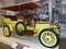 Pyshma, Russia - 09/12/2020: Exhibition of retro cars. Car `Talbot 15 HP Type 4DB`, 1908, double Phaeton, capacity 15 HP, UK