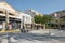 Pythagoras square in the center of Samos Town on Samos, Greece