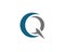 Q Letter icon vector