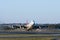 Qantas Airbus A380 airliner taking off