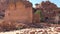 Qasr Al-Bint, the most important temple of the ancient city of Petra, Jordan.