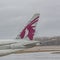 Qatar Airways Boeing 777-300 tail