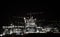 Qatar Construction Site at night